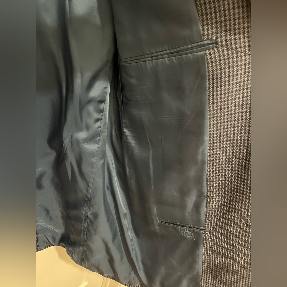 NWOT Vintage Neiman Marcus Wool/Cashmere Hickey-Freeman Collection Blazer Size L - Picture 6 of 13